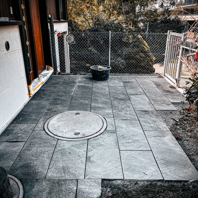 Sitzplatz Sanierung
